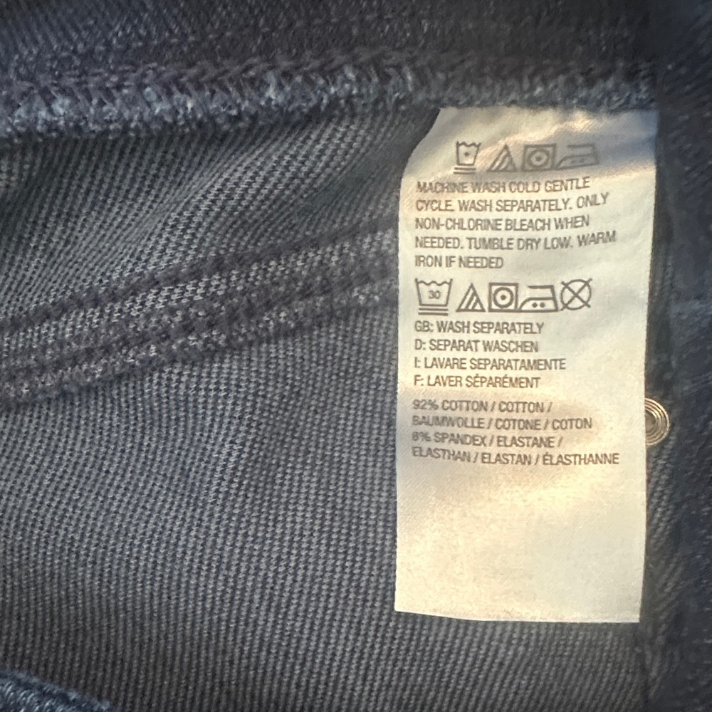 Belle Women's 14P Dark Blue cropped Jeans - Picture 8 of 8